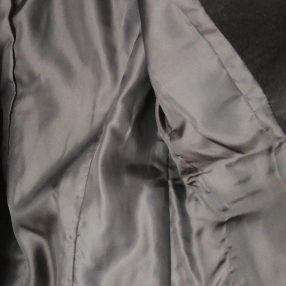 Velvet corduroy blazer with satin lapels - Picture 4 of 5